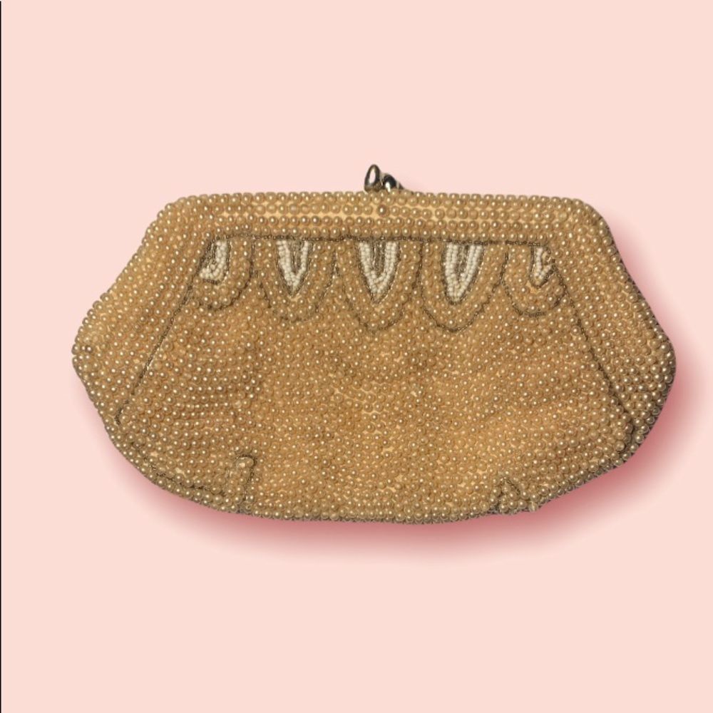 Mid Century Vintage Beaded Evening bag - Picture 13 of 14